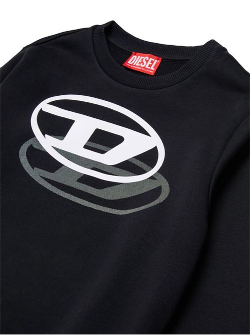 Felpa bambino Diesel nera DIESEL KIDS | J02627KYAZ3K900